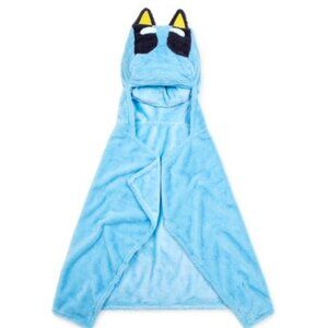 Blue Hooded Blanket NWT